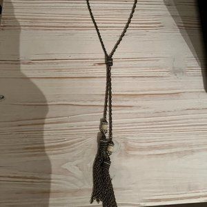 Long statement necklace from Banana Republic